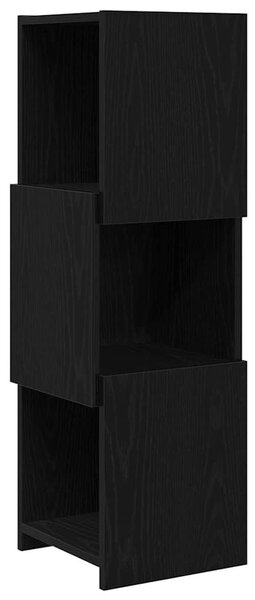 Sarokszekrény Fekete tölgy 30,5x30x95cm Faanyag