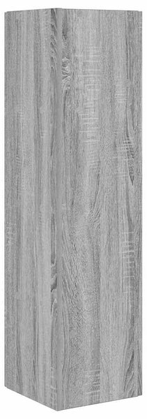 Sarokszekrény Szürke Sonoma 27,5x27x102cm Faanyag