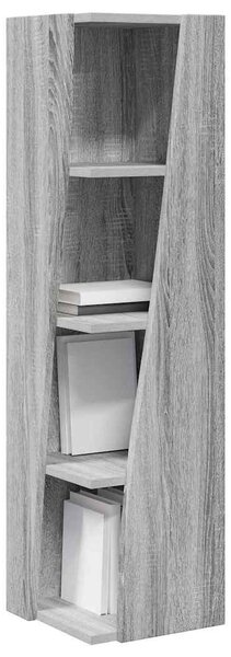 Sarokszekrény Szürke Sonoma 27,5x27x102cm Faanyag