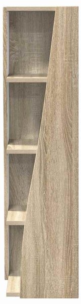 Sarokszekrény Sonoma tölgy 27,5x27x102cm Faanyag