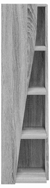 Sarokszekrény Szürke Sonoma 27,5x27x102cm Faanyag