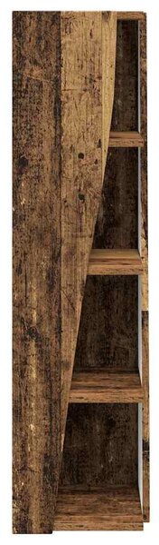 Sarokszekrény Füstölt tölgy 27,5x27x102cm Faanyag