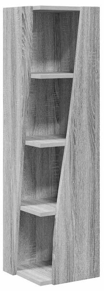 Sarokszekrény Szürke Sonoma 27,5x27x102cm Faanyag