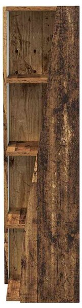 Sarokszekrény Öreg fa 27,5x27x102cm Faanyag