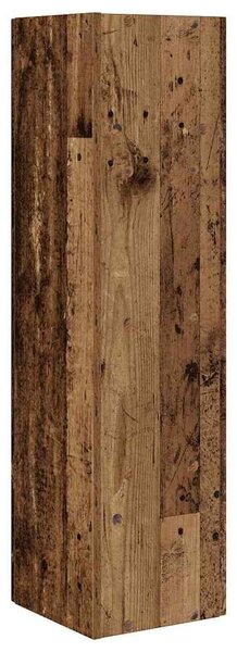 Sarokszekrény Öreg fa 27,5x27x102cm Faanyag