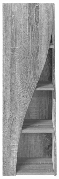 Sarokszekrény Szürke Sonoma 32x32x102cm Faanyag