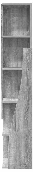 Sarokszekrény Szürke Sonoma 27,5x27x140cm Faanyag
