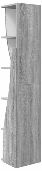 Sarokszekrény Szürke Sonoma 27,5x27x140cm Faanyag
