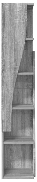 Sarokszekrény Szürke Sonoma 27,5x27x140cm Faanyag