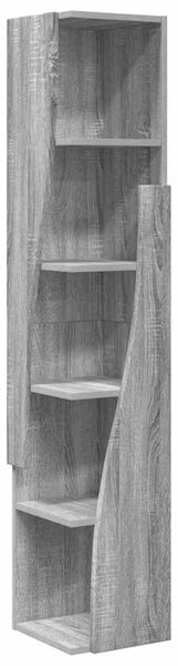 Sarokszekrény Szürke Sonoma 27,5x27x140cm Faanyag