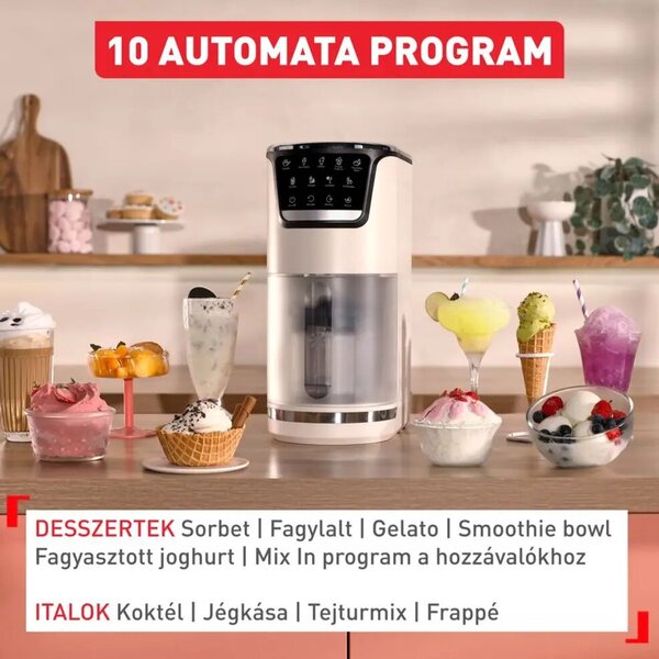 Tefal IG602AE0 Dolci Fagylaltkészítő, Bézs