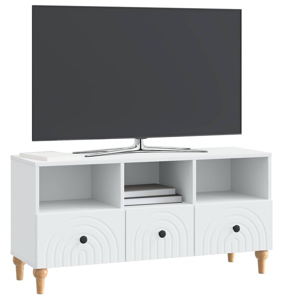 VidaXL TV szekrény Fehér 102 x 34,5 x 50 cm Mérnöki fa
