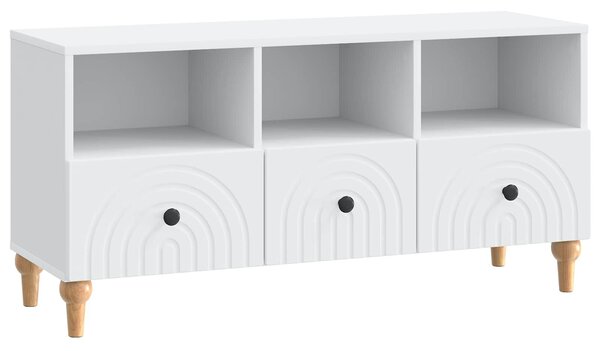 VidaXL TV szekrény Fehér 102 x 34,5 x 50 cm Mérnöki fa