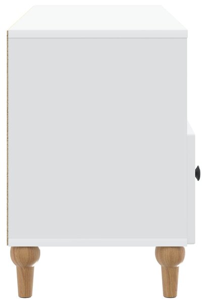 VidaXL TV szekrény Fehér 102 x 34,5 x 50 cm Mérnöki fa