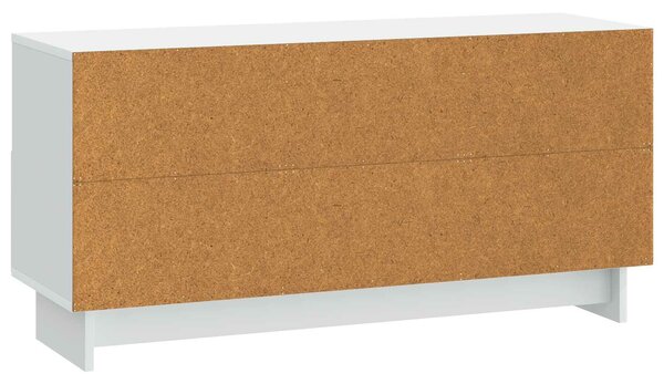 VidaXL TV szekrény fiókkal Fehér 102 x 34,5 x 50 cm Szerelt Fa