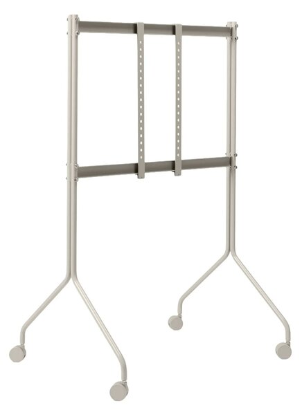 TV állvány kerekekkel, univerzális Pedestal, Moon Rollin' Regular, 40"-60" (101-152 cm) képátlóhoz, maximális terhelhetőség 50 kg, forgatható és csúszásmentes kerekek, könnyen összeszerelhető
