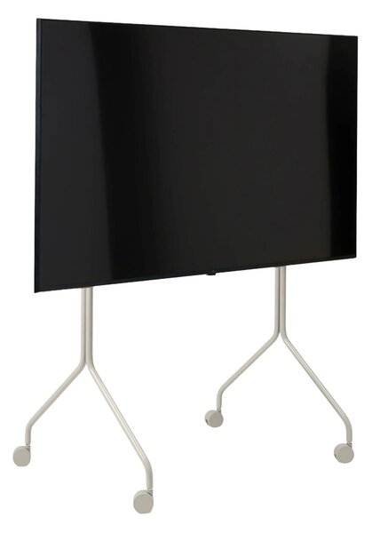 TV állvány kerekekkel, univerzális Pedestal, Moon Rollin' Regular, 40"-60" (101-152 cm) képátlóhoz, maximális terhelhetőség 50 kg, forgatható és csúszásmentes kerekek, könnyen összeszerelhető