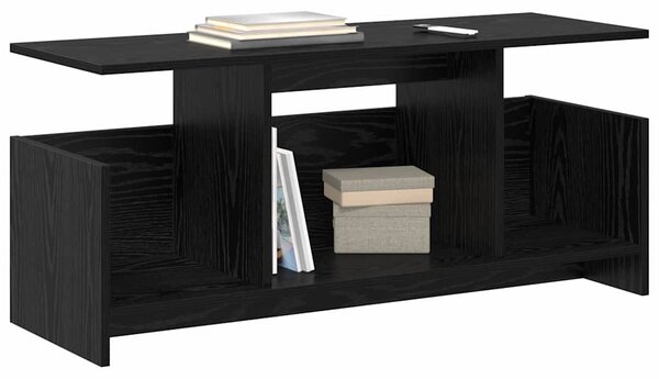 TV állvány Fekete tölgy 102 x 35 x 45 cm Faanyag