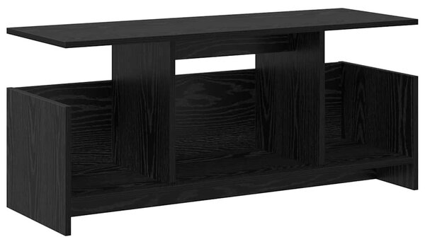 TV állvány Fekete tölgy 102 x 35 x 45 cm Faanyag