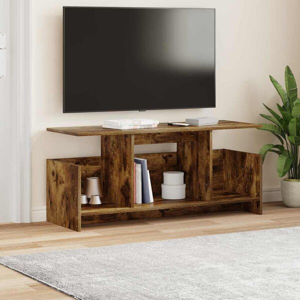 TV állvány Füstölt tölgy 102 x 35 x 45 cm Faanyag