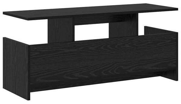 TV állvány Fekete tölgy 102 x 35 x 45 cm Faanyag