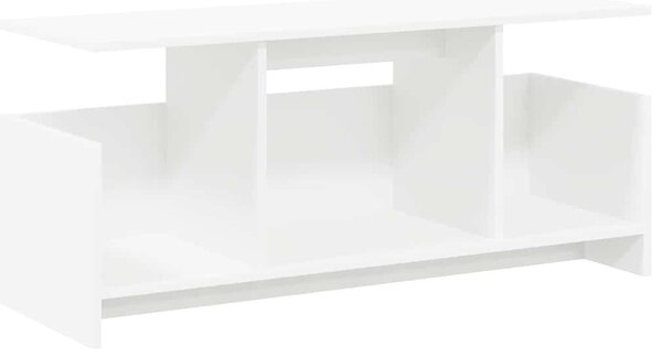 TV állvány Fehér 102 x 35 x 45 cm Faanyag