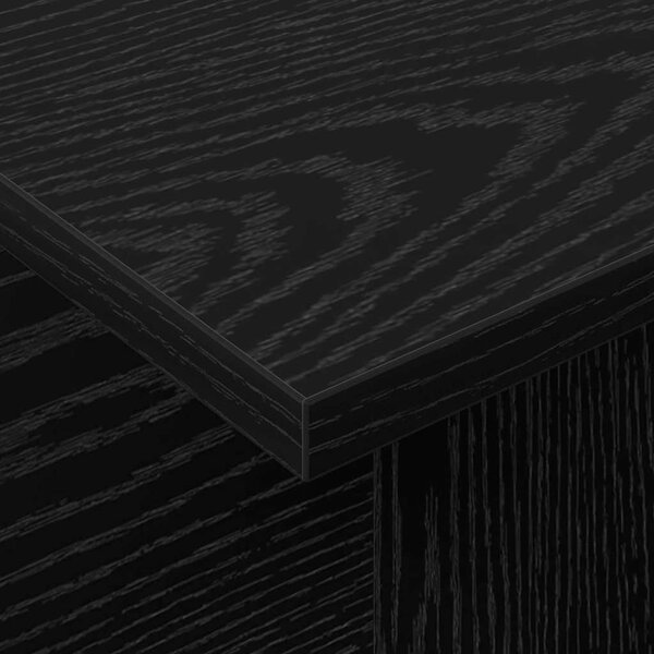 TV állvány Fekete tölgy 102 x 35 x 45 cm Faanyag