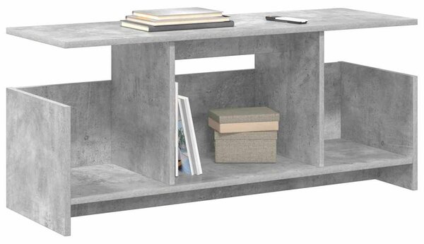 TV állvány Beton Szürke 102 x 35 x 45 cm Faanyag