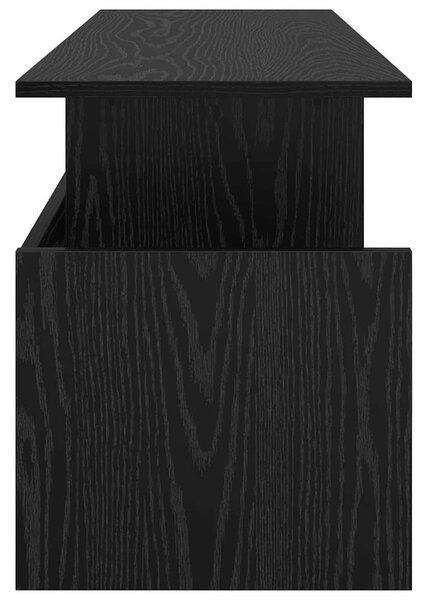TV állvány Fekete tölgy 102 x 35 x 45 cm Faanyag