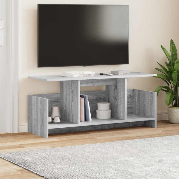 TV állvány Szürke Sonoma 102 x 35 x 45 cm Faanyag
