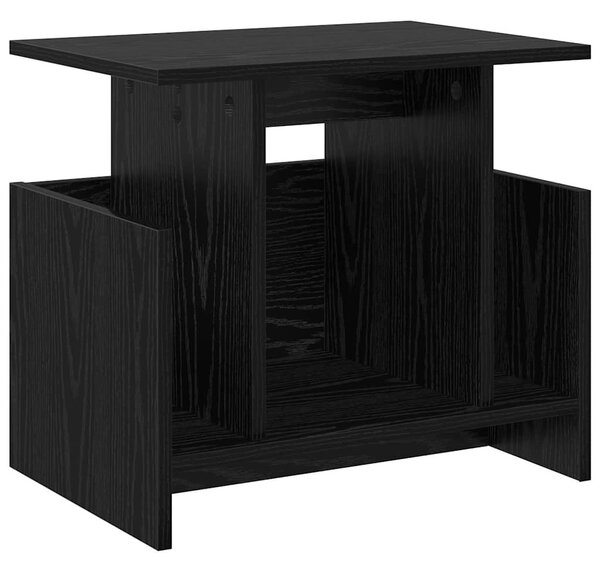 TV állvány Fekete tölgy 50 x 35 x 45 cm Faanyag