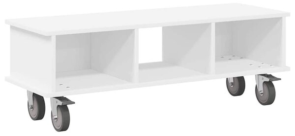 TV állvány Fehér 100 x 35 x 35 cm Faanyag