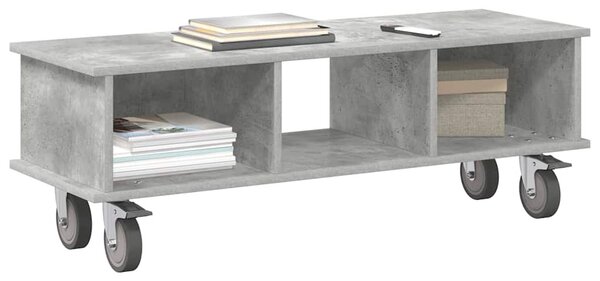 TV állvány Beton Szürke 100 x 35 x 35 cm Faanyag