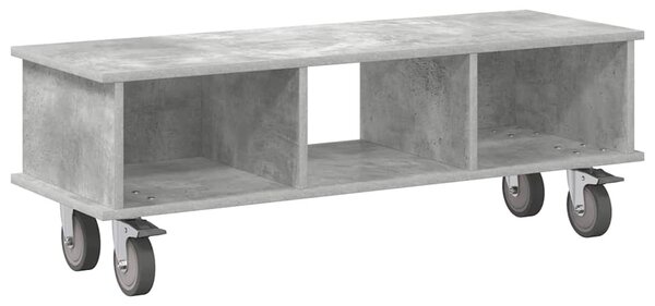 TV állvány Beton Szürke 100 x 35 x 35 cm Faanyag