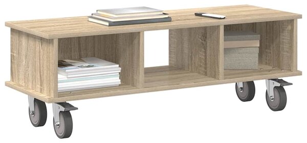 TV állvány Sonoma tölgy 100 x 35 x 35 cm Faanyag