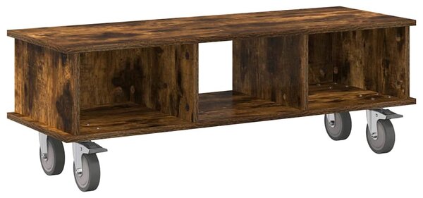 TV állvány Füstölt tölgy 100 x 35 x 35 cm Faanyag