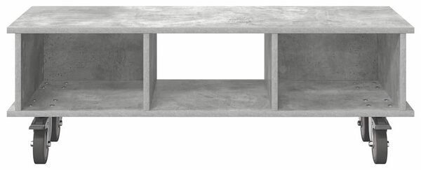 TV állvány Beton Szürke 100 x 35 x 35 cm Faanyag