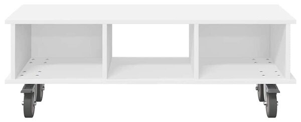 TV állvány Fehér 100 x 35 x 35 cm Faanyag