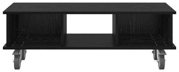 TV állvány Fekete tölgy 100 x 35 x 35 cm Faanyag