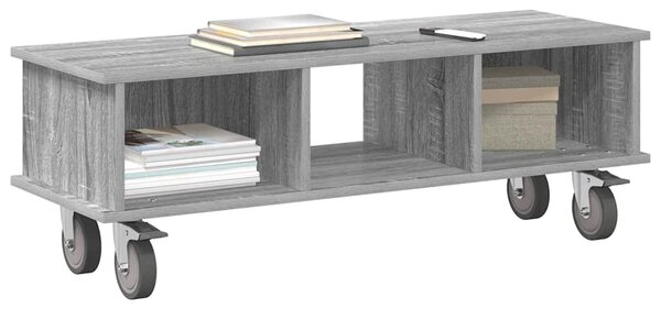 TV állvány Szürke Sonoma 100 x 35 x 35 cm Faanyag