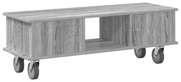 TV állvány Szürke Sonoma 100 x 35 x 35 cm Faanyag