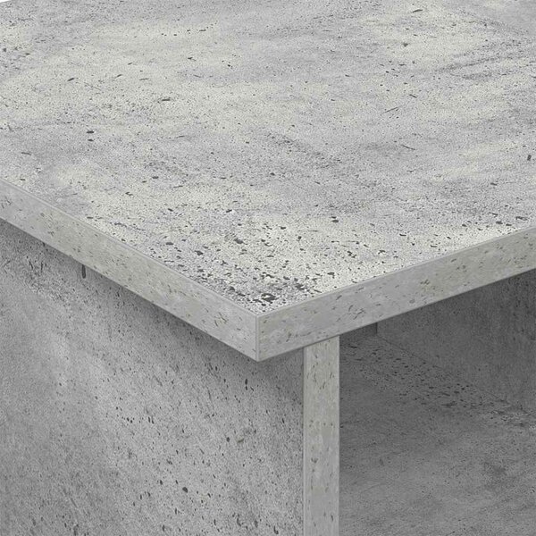 TV állvány Beton Szürke 68,5 x 35 x 35 cm Faanyag
