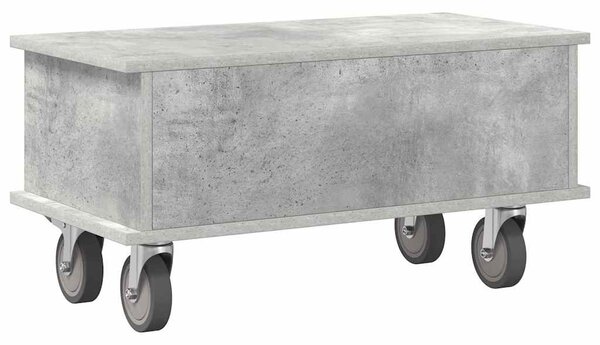 TV állvány Beton Szürke 68,5 x 35 x 35 cm Faanyag