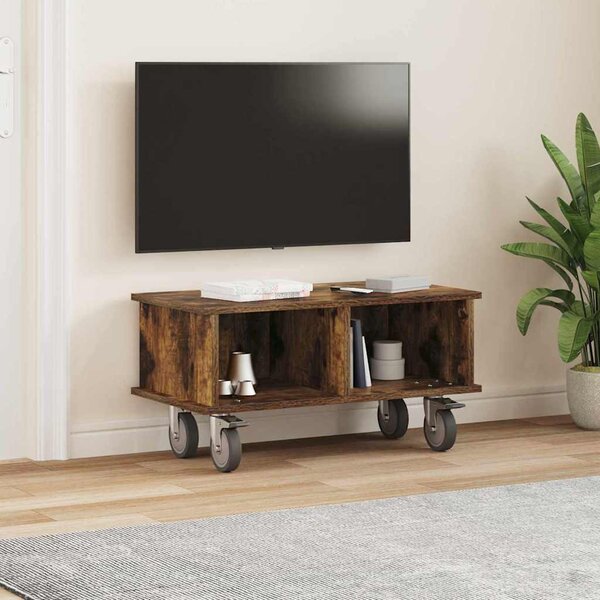TV állvány Füstölt tölgy 68,5 x 35 x 35 cm Faanyag