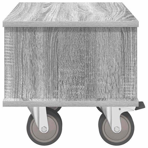 TV állvány 37 x 35 x 35 cm Szürke Sonoma Szerelt Fa