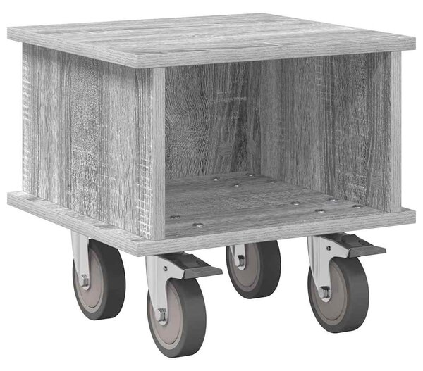 TV állvány 37 x 35 x 35 cm Szürke Sonoma Szerelt Fa