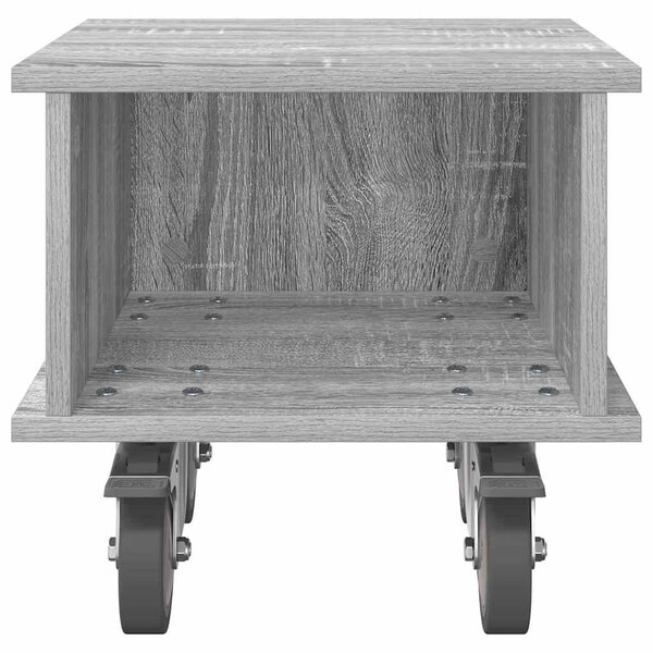 TV állvány 37 x 35 x 35 cm Szürke Sonoma Szerelt Fa