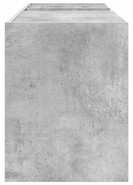 Hanglemez szekrény Beton Szürke 78,5 x 35 x 45 cm Faanyag