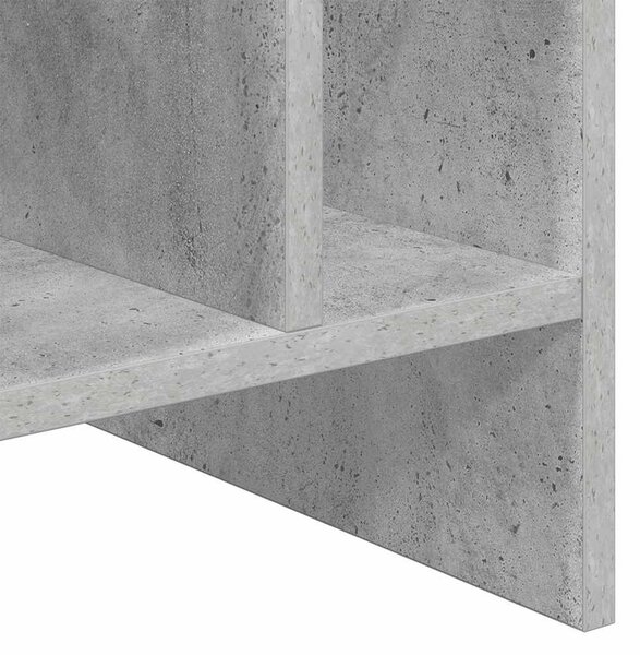 Hanglemez szekrény Beton Szürke 78,5 x 35 x 45 cm Faanyag