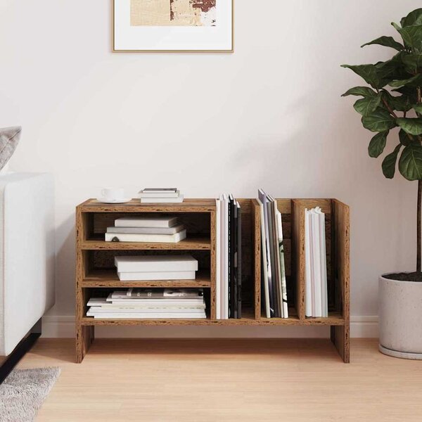 Hanglemez szekrény polcokkal Öreg fa 78,5 x 35 x 45 cm Faanyag